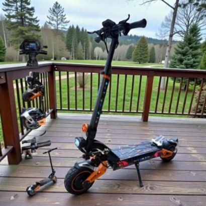 صورة سكوتر الوحش الروسي 60 فولت اثنين دينمو T3 pro