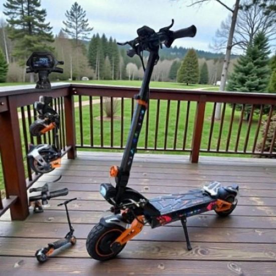 صورة سكوتر الوحش الروسي 60 فولت اثنين دينمو T3 pro