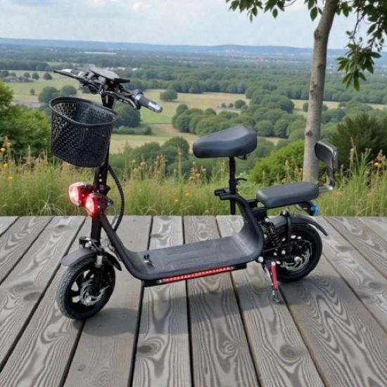 صورة سكوتر ابو سلة كرسيين 48 فولت