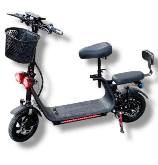 صورة سكوتر ابو سلة كرسيين 48 فولت