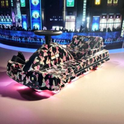 صورة سكوتر كريزي 36 فولت بطبعة فراشات