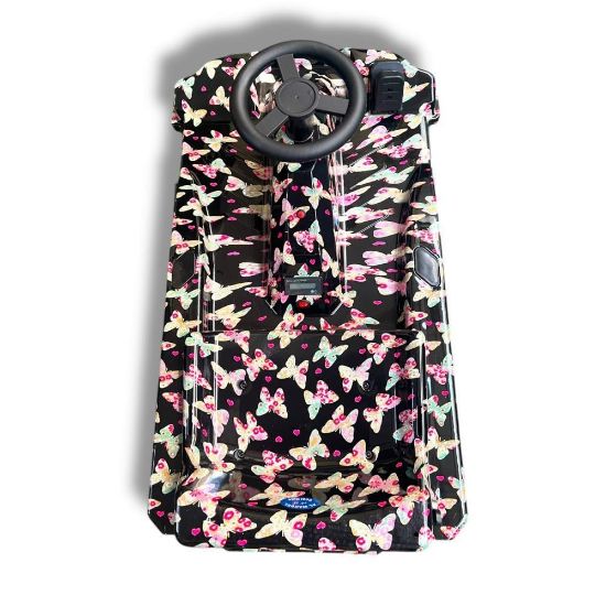 صورة سكوتر كريزي 36 فولت بطبعة فراشات