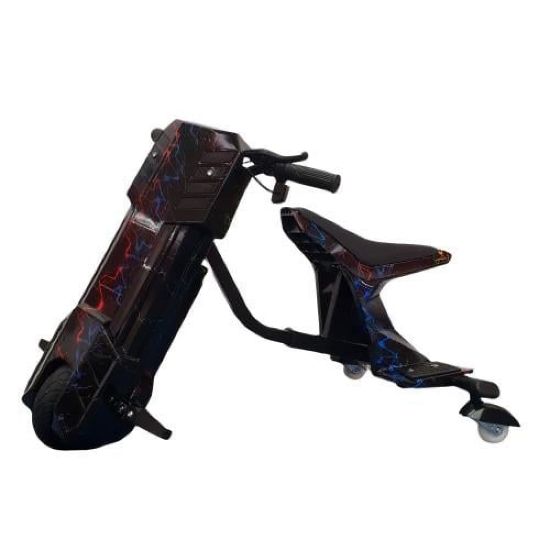 صورة سكوتر درفت أسود جالس 36 فولت (كبير)