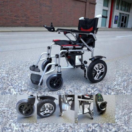 صورة كرسي كهربائي مريح مع تحكم دقيق