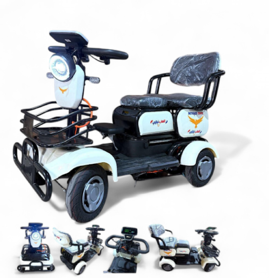 صورة دباب كهربائي مزود بمقعد مريح