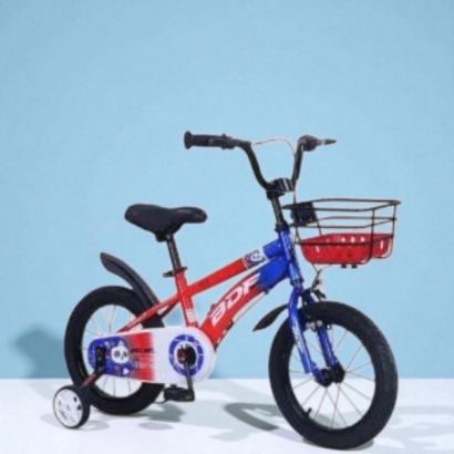 صورة دراجة كرتون رايد 14 إنش – متعة القيادة للصغار مع سلة أمامية
