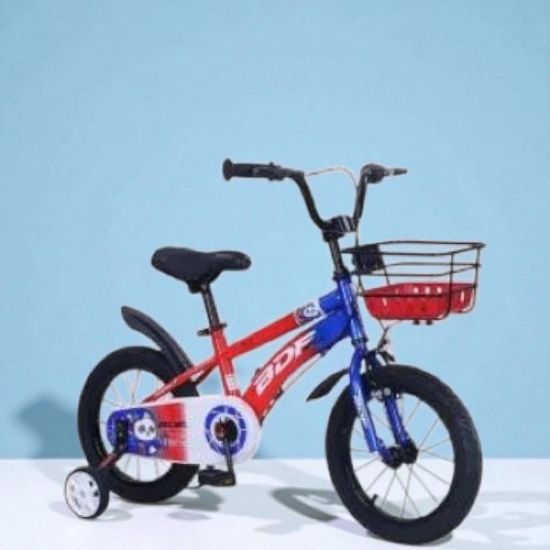 صورة دراجة كرتون رايد 14 إنش – متعة القيادة للصغار مع سلة أمامية