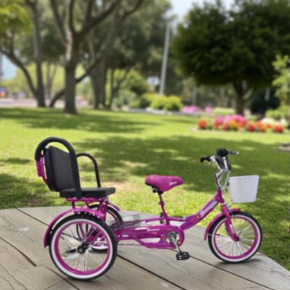 صورة دراجة فرحة العائلية الثلاثية مقاس 20