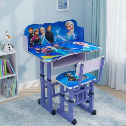 صورة طقم طاولة وكرسي أطفال – تصميم فروزن ️
