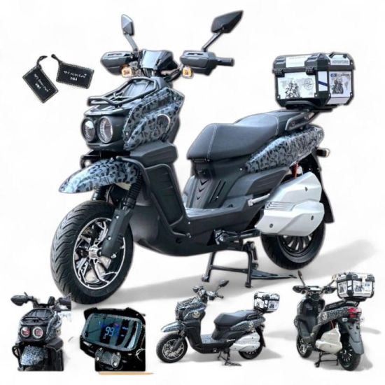 صورة دباب كهربائي للمغامرات مع صندوق خلفي 72 فولت