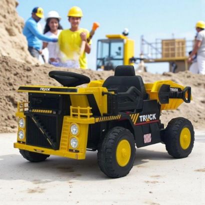 صورة شاحنة قلابة للأطفال كهربائية