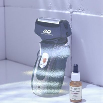 صورة ماكينة حلاقة كهربائية احترافية 3D برؤوس عائمة ذكية من دينجلينج