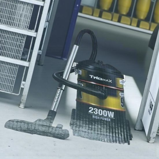 صورة مكنسة TWOMAX برميل