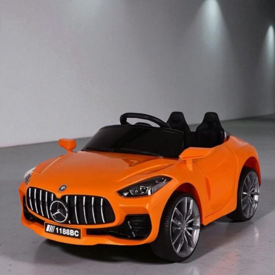 صورة سيارة أطفال كهربائية مكشوفة