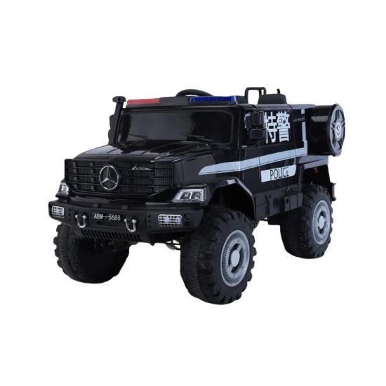 صورة سيارة شرطة كهربائية ضخمة للأطفال