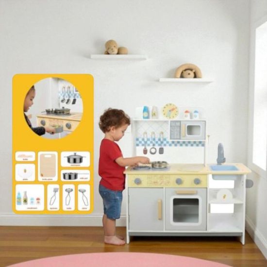 صورة مطبخ الشيف الخشبي