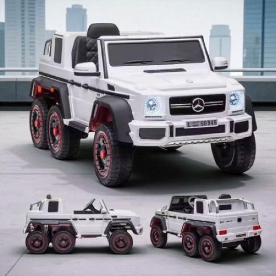 صورة سيارة مرسيدس للأطفال بـ 6 عجلات