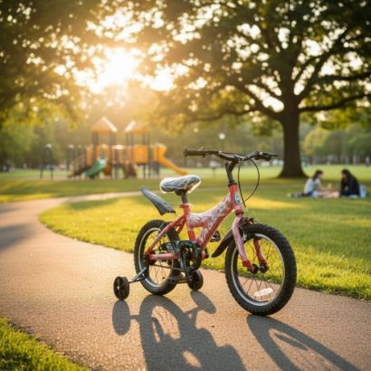 صورة دراجة هوائية للأطفال عصرية 14 إنش