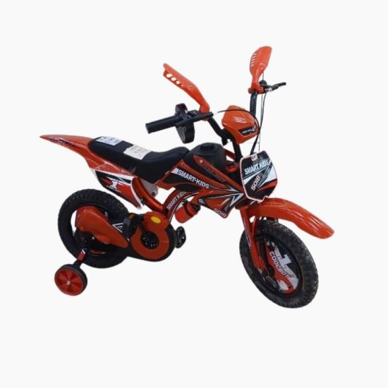 صورة دراجة هوائية للأطفال تصميم دباب 12 إنش