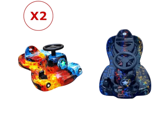 صورة سكوتريين كريزي كبير 36 فولت بالوان مميزة