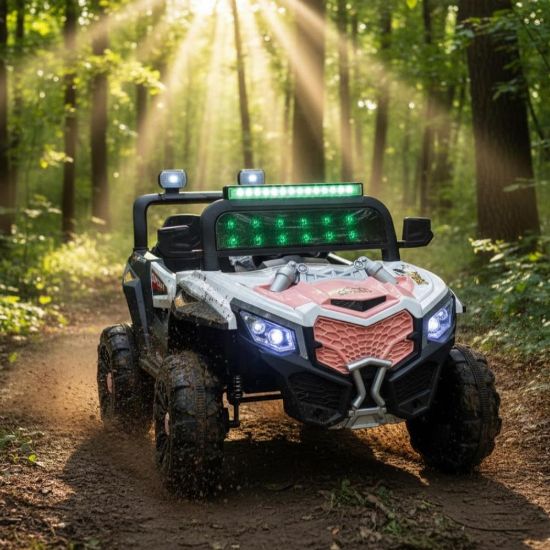 صورة سيارة أطفال كهربائية بقي راكبين 12 فولت