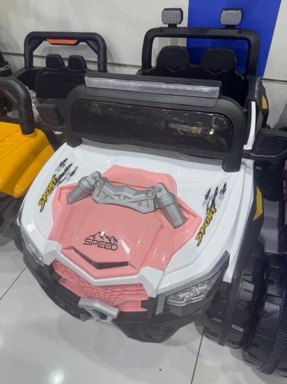 صورة سيارة أطفال كهربائية بقي راكبين 12 فولت