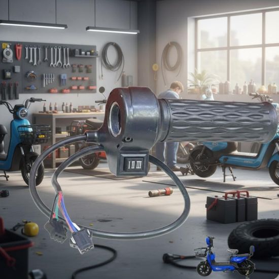 صورة دعسة دراجة كهربائية مع سرعات 48V