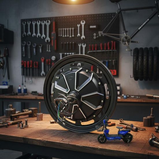 صورة دينمو خلفي دراجة كهربائية 16 إنش 48Vو350W