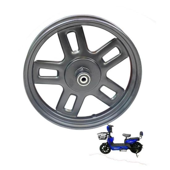 صورة جنط أمامي دراجة كهربائية 14 إنش ألمنيوم أنيق