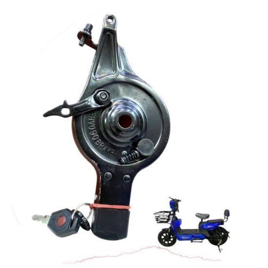 صورة كليبر خلفي مع مفتاح دراجة كهربائية 14 إنش