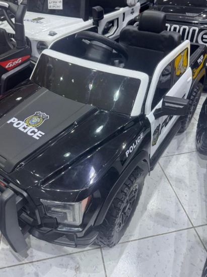 صورة سيارة شرطة أطفال كهربائية ريموت