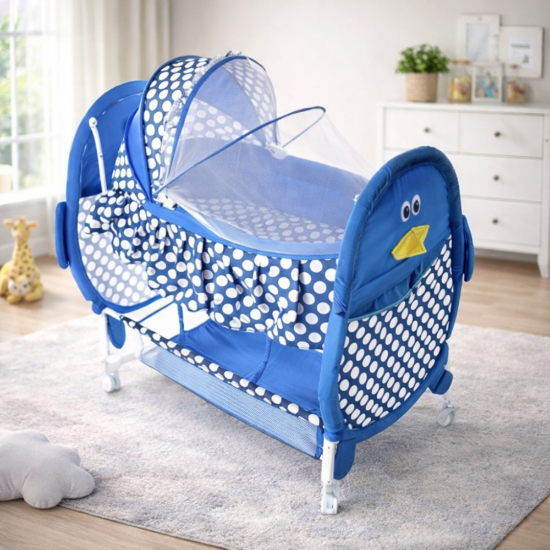 صورة سرير أطفال هزاز يساعد على تهدئة البيبي