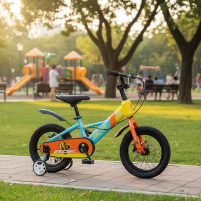 صورة دراجة خفيفة وحلوة شكلها يحمس الطفل