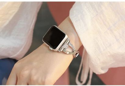 صورة سوار باند اساور نسائية انيقة متوافقة مع ساعة ابل Apple watch band