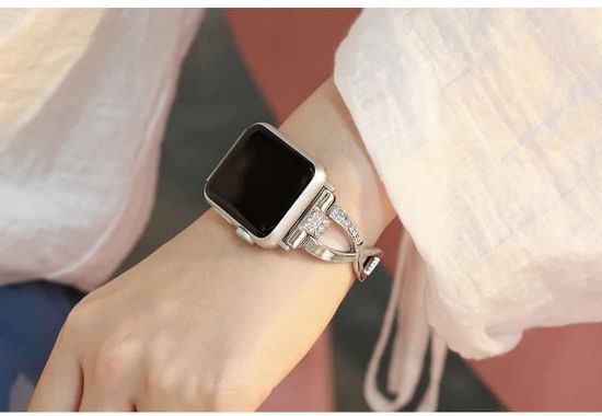 صورة سوار باند اساور نسائية انيقة متوافقة مع ساعة ابل Apple watch band