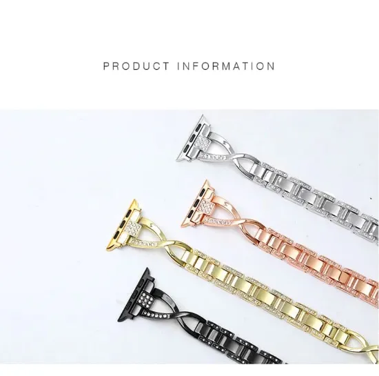 صورة سوار باند اساور نسائية انيقة متوافقة مع ساعة ابل Apple watch band