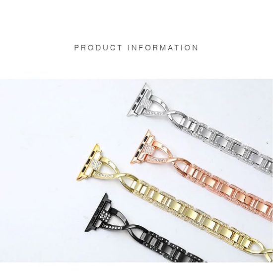صورة سوار باند اساور نسائية انيقة متوافقة مع ساعة ابل Apple watch band