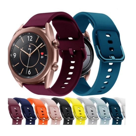 صورة سوار #ساعة اساور متوافقة مع معظم الساعات الذكية مقاس 22 Watch bands Compatible with most #smart #watches, size 22#