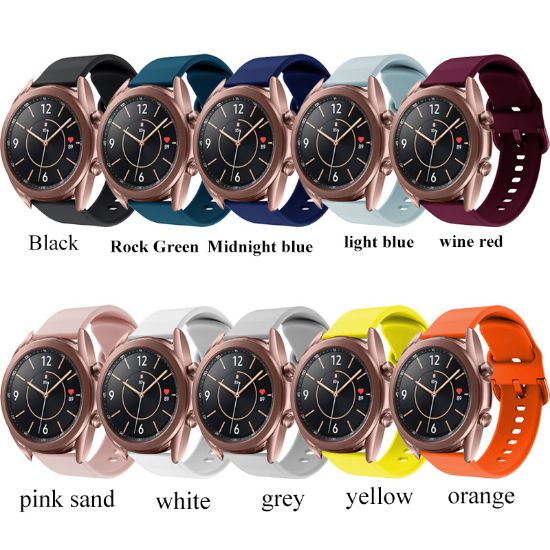 صورة سوار #ساعة اساور متوافقة مع معظم الساعات الذكية مقاس 22 Watch bands Compatible with most #smart #watches, size 22#