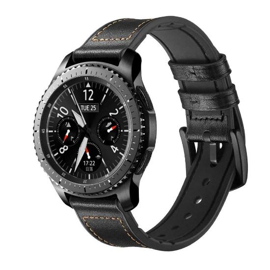 صورة سوار #ساعة اساور متوافقة مع معظم الساعات الذكية مقاس 22 Watch bands Compatible with most #smart #watches, size 22#