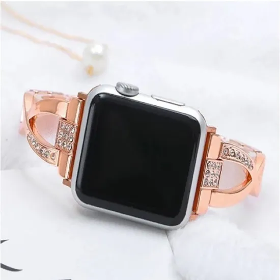 صورة سوار باند اساور نسائية انيقة متوافقة مع ساعة ابل Apple watch band