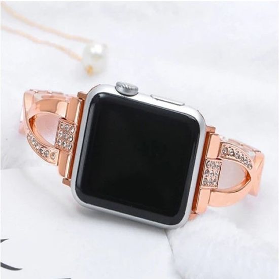 صورة سوار باند اساور نسائية انيقة متوافقة مع ساعة ابل Apple watch band