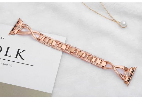 صورة #سوار باند اساور #نسائية انيقة متوافقة مع #ساعة# ابل Apple #watch band#