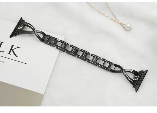 صورة سوار باند اساور نسائية انيقة متوافقة مع ساعة ابل Apple watch band