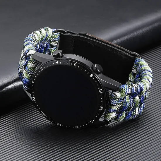 صورة سوار ساعة اساور متوافقة مع معظم الساعات الذكية مقاس 22 Watch bands Compatible with most smart watches, size 22