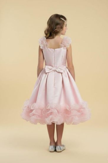 صورة فستان سهره كلاسيكي راقي لحمي