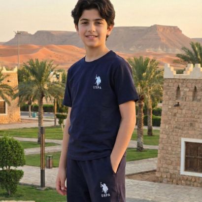 صورة طقم صيفي ازرق من PO