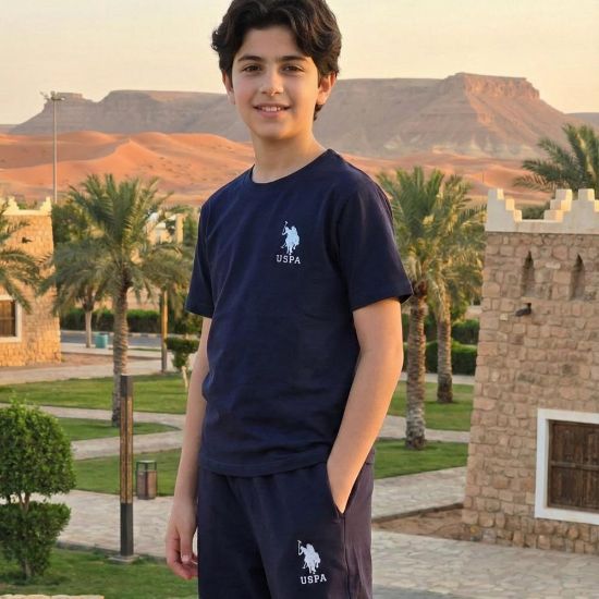 صورة طقم صيفي ازرق من PO