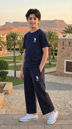 صورة طقم صيفي ازرق من PO