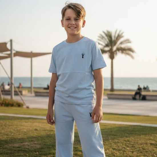 صورة طقم "نسمة الصيف" السماوي